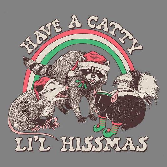 Catty Li'l Hissmas - Wall Tapestry