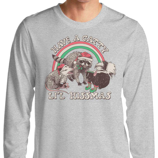 Catty Li'l Hissmas - Long Sleeve T-Shirt