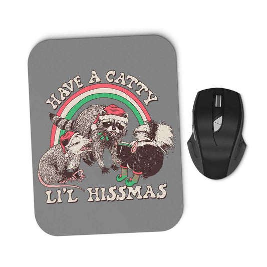 Catty Li'l Hissmas - Mousepad
