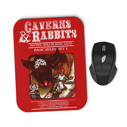 Caverns and Rabbits - Mousepad