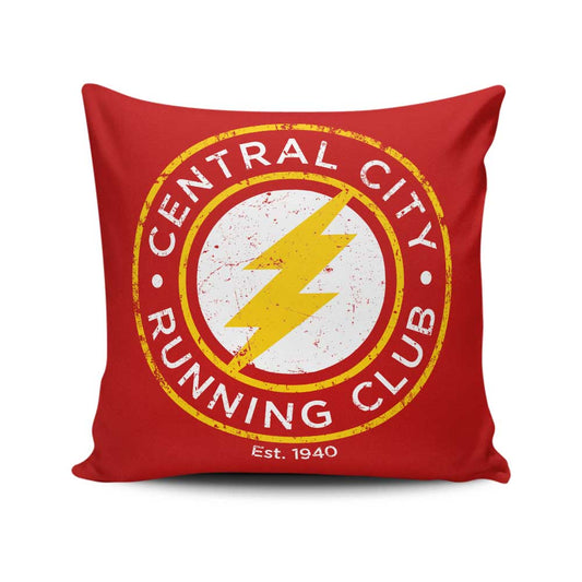 Central City Running Club - Throw Pillow