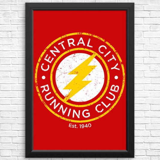 Central City Running Club - Posters & Prints