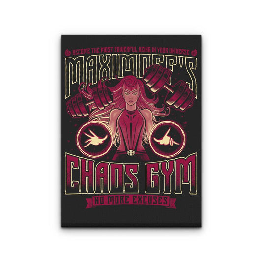 Chaos Gym - Canvas Print