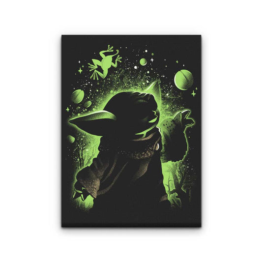 Child and the Frog - Canvas Print