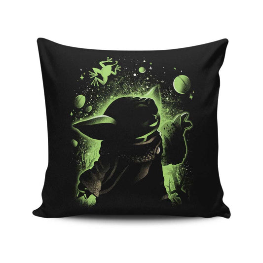 Child and the Frog - Throw Pillow