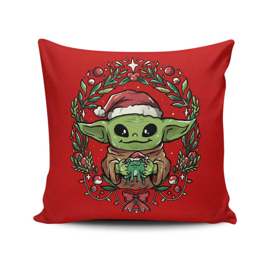 Child Christmas - Throw Pillow