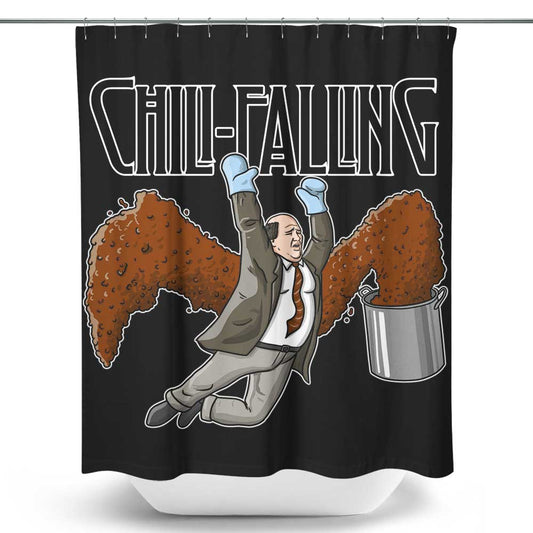 Chili Falling - Shower Curtain