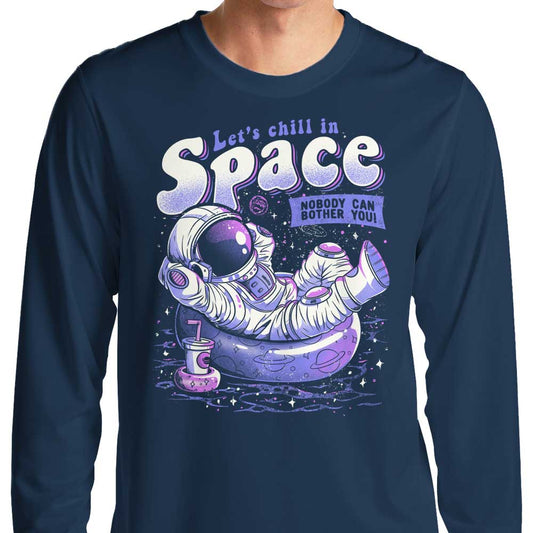 Chilling in Space - Long Sleeve T-Shirt