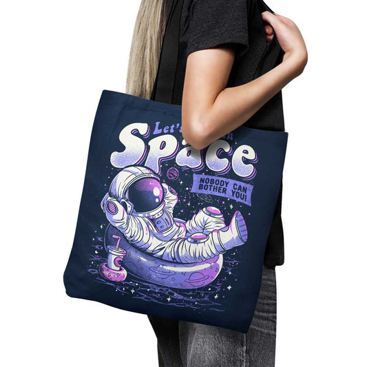 Chilling in Space - Tote Bag