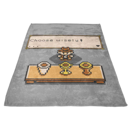 Choose Your Grail - Fleece Blanket