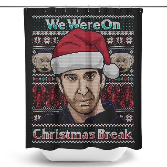 Christmas Break - Shower Curtain