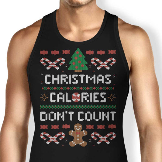 Christmas Calories Don't Count - Tank Top