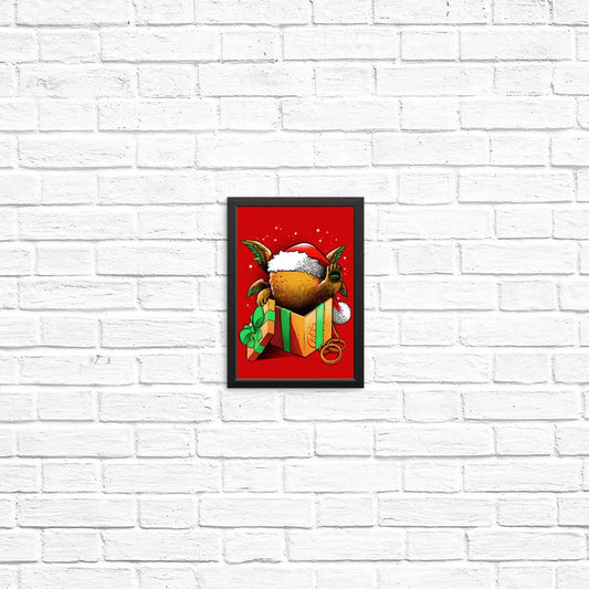 Christmas Chicken Pig - Posters & Prints