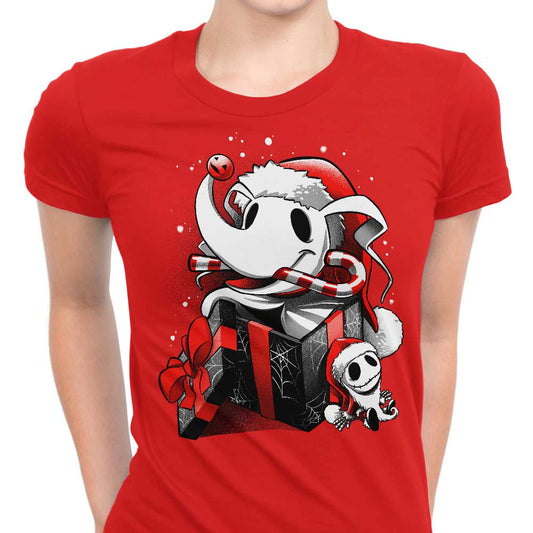 Christmas Ghost Dog - Women's Apparel