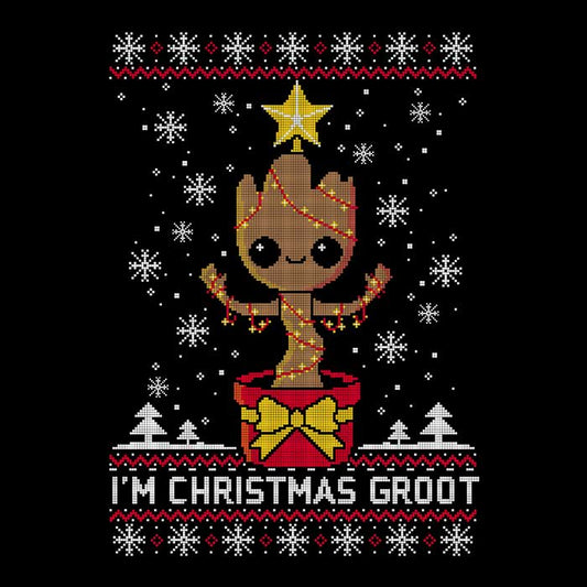 Christmas Groot - Throw Pillow
