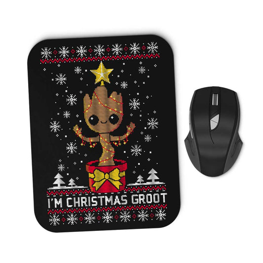 Christmas Groot - Mousepad