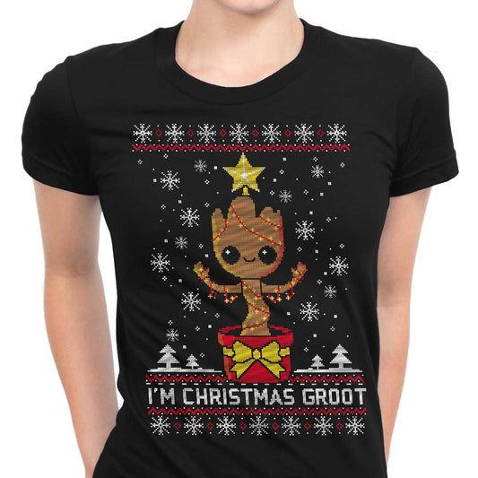 Christmas Groot - Women's Apparel