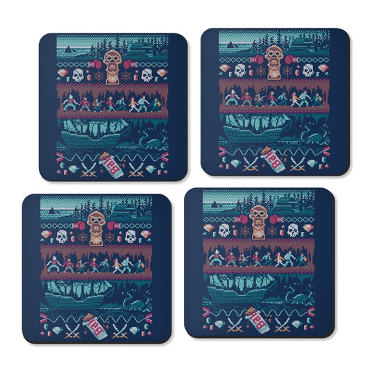 Christmas in the Goondocks - Coasters