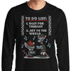 Christmas List Sweater - Long Sleeve T-Shirt