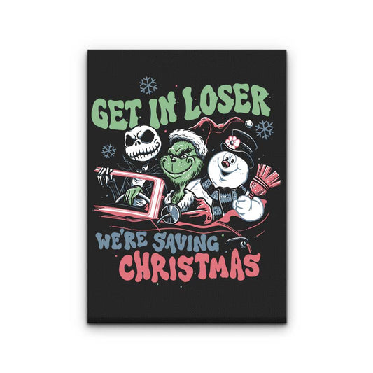 Christmas Losers - Canvas Print