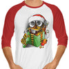 Christmas Robot - 3/4 Sleeve Raglan T-Shirt