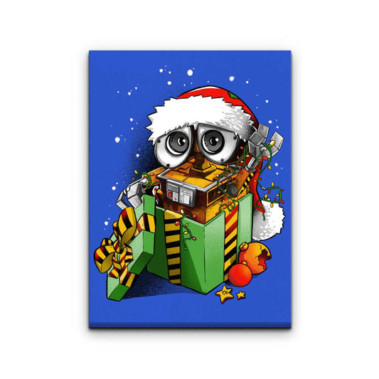 Christmas Robot - Canvas Print