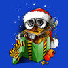 Christmas Robot - Fleece Blanket