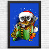 Christmas Robot - Posters & Prints