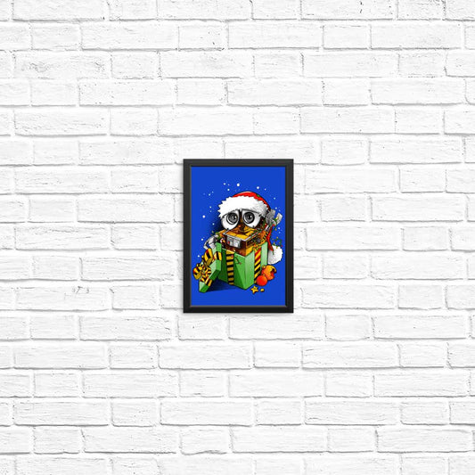 Christmas Robot - Posters & Prints