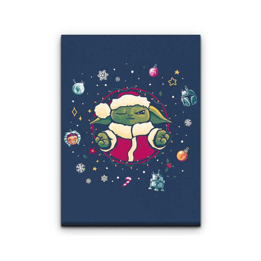 Christmas Tree Meditation - Canvas Print