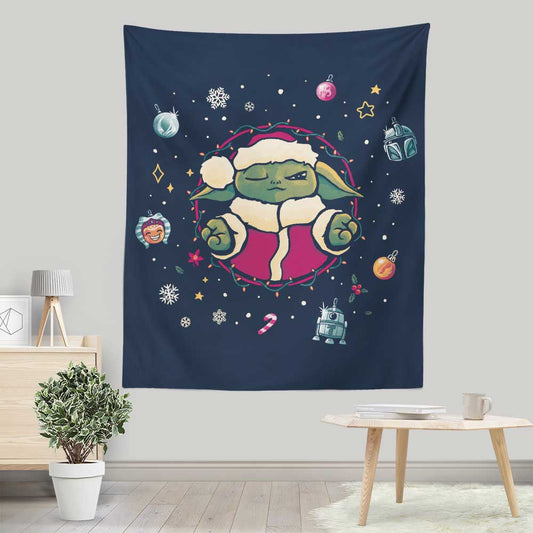 Christmas Tree Meditation - Wall Tapestry
