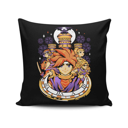 Chrono Travelers - Throw Pillow