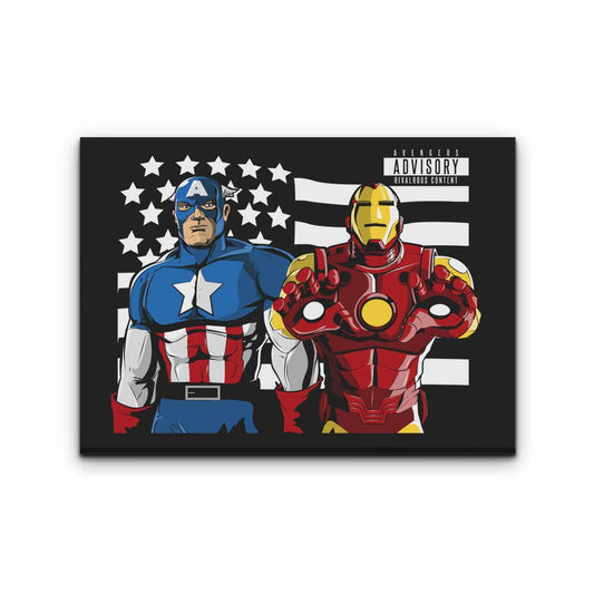 Civil War Junction - Canvas Print