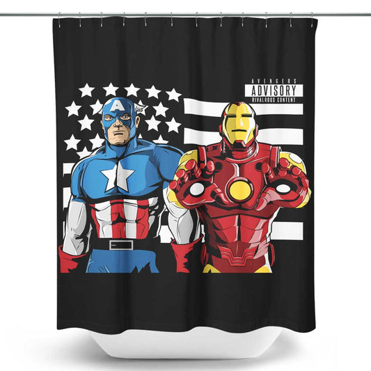 Civil War Junction - Shower Curtain
