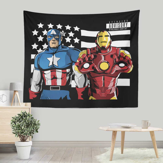Civil War Junction - Wall Tapestry