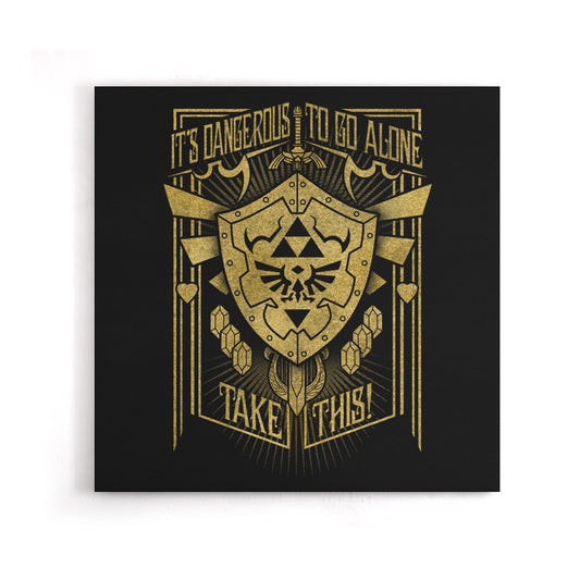 Classic Danger - Canvas Print