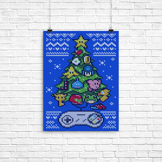 Classic Gaming Christmas - Poster