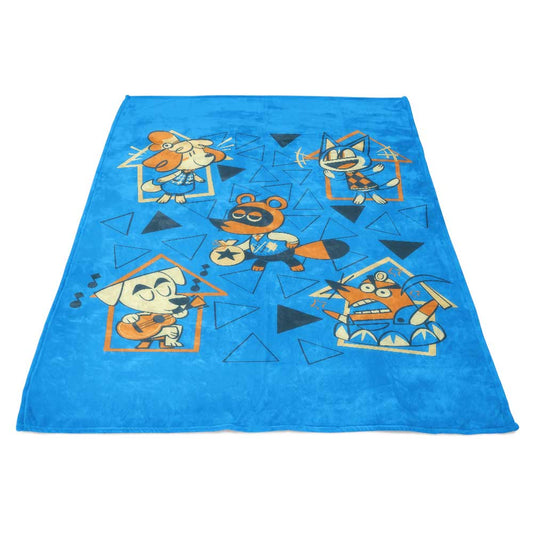 Classic Neighbors - Fleece Blanket