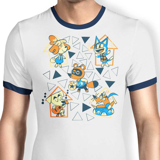 Classic Neighbors - Ringer T-Shirt