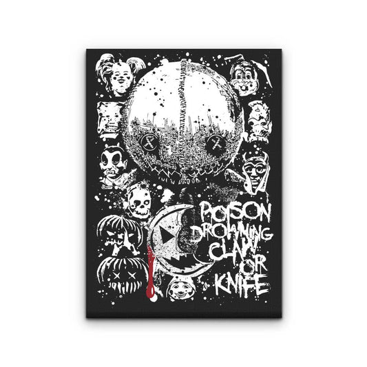 Claw or Knife - Canvas Print