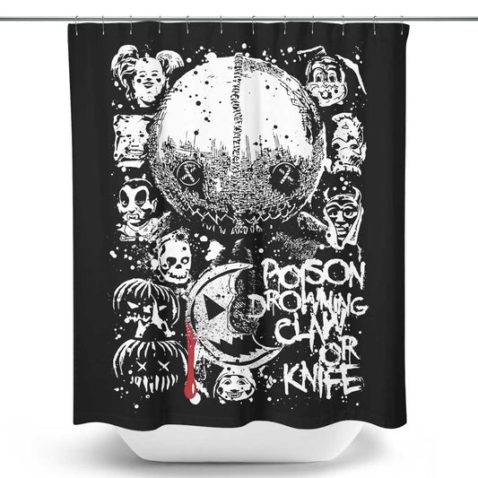 Claw or Knife - Shower Curtain