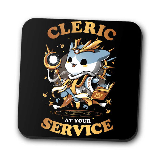Cleric at Your Service - Coasters