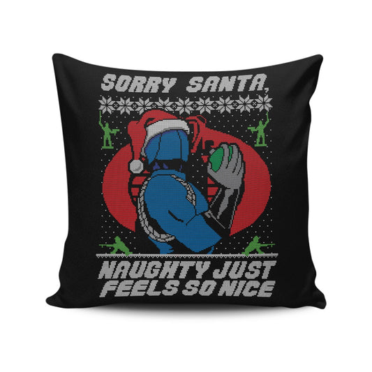 Cobra Sweater - Throw Pillow