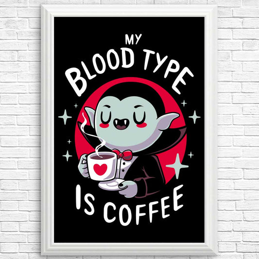 Coffee Vampire - Posters & Prints