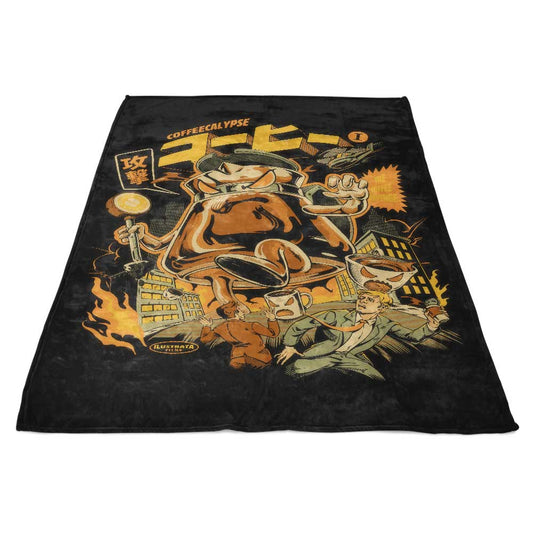 Coffeecalypse - Fleece Blanket