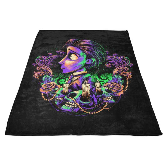 Colorful Groom - Fleece Blanket
