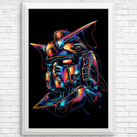 Colorful Mecha - Posters & Prints