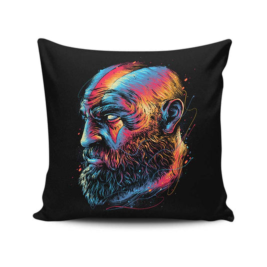 Colorful War - Throw Pillow