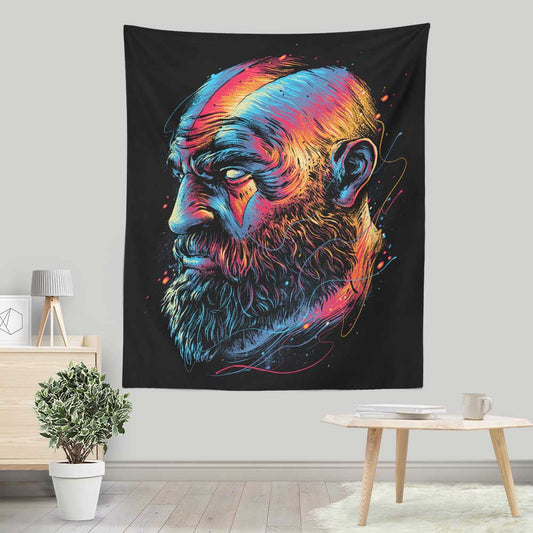 Colorful War - Wall Tapestry