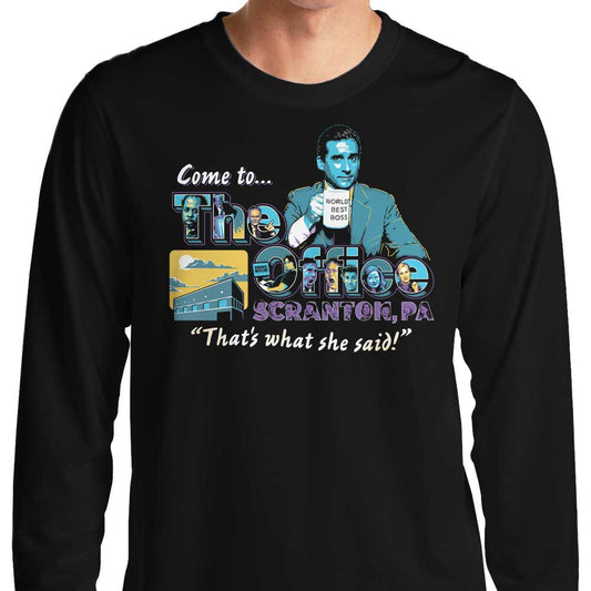 Come to Scranton - Long Sleeve T-Shirt